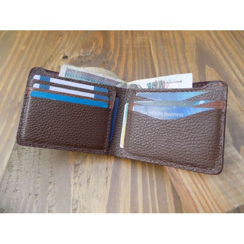 Buy Dr.key Genuine Leather For Men - Bifold Wallets -1045-gran Brown in Egypt