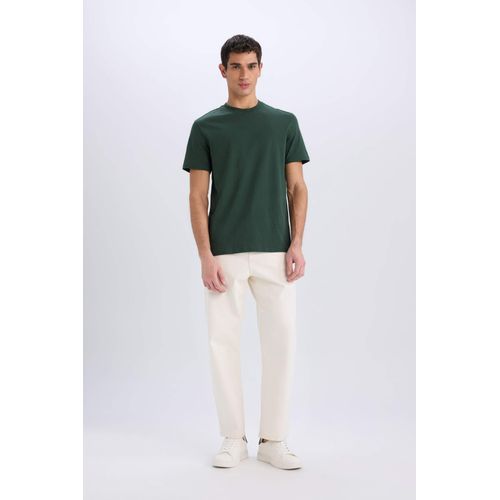 product_image_name-Defacto-تيشيرت نص كم بيزك قصة عادية برقبة مستديرة-2