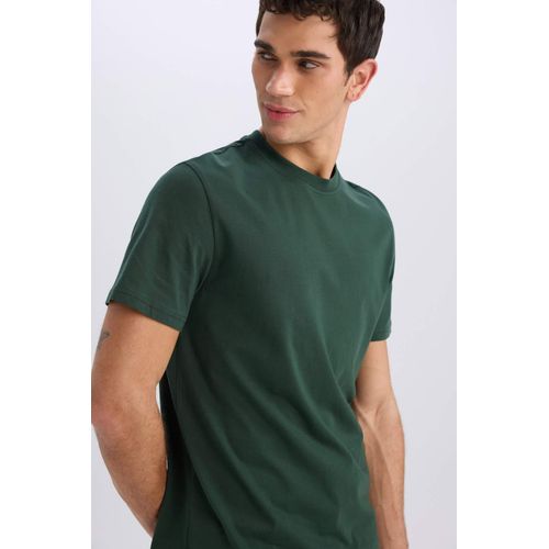 product_image_name-Defacto-تيشيرت نص كم بيزك قصة عادية برقبة مستديرة-4