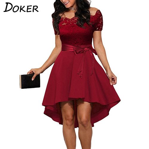 Plus Size Lace Splicing Dress Elegant Vintage Half Sleeve - Temu