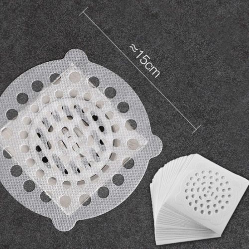 Disposable Shower Drain Hair Catcher-mesh Stickers, Hair Collector