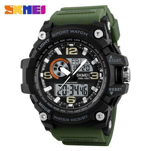 Generic SKMEI Top Brand Luxury Sport Watch Men 5Bar Waterproof Quartz Watches Dual Display Wristwatches relogio masculino 1283 Best Price Online Jumia Egypt