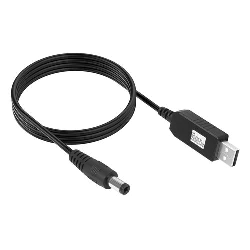 product_image_name-Generic-وصله طاقة USB إلى قابس محول لشاحن باور بانك وراوتر أثناء انقطاع الطاقة ذكر 5.5 × 2.5 ملم من 5 فولت الي 12 فولت مناسب لتوصيل الراوتر أثناء قطع الكهرباء عن طريق الباور بنك-3