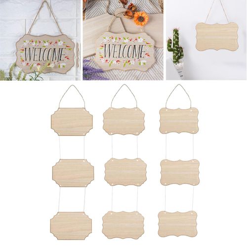 Plain deals wooden shapes