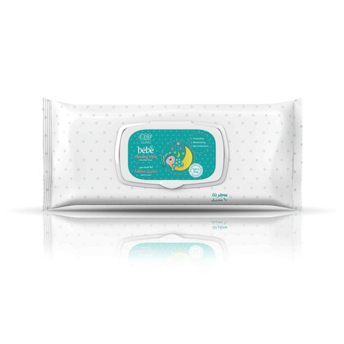 Buy Eva Clinic Bebe Wipes (60 Wipes Per Pack) in Egypt