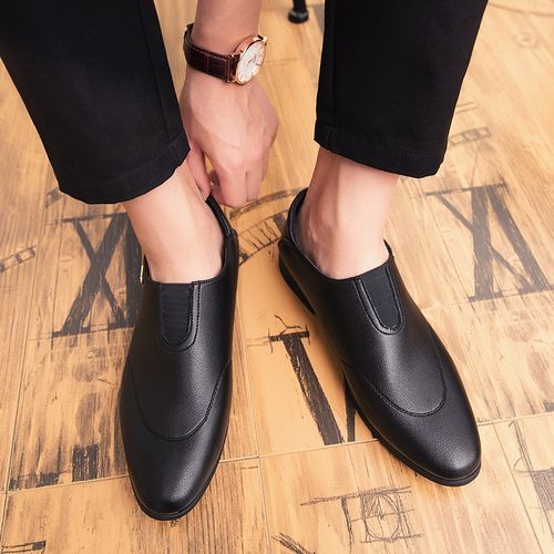 Vintage Soft Leather English Loafers Men′ S Leather Shoes Luxury