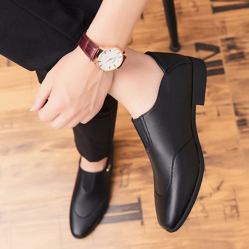 Vintage Soft Leather English Loafers Men′ S Leather Shoes Luxury