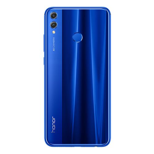 Honor 8X موبايل - 6.5 بوصة - 128 جيجا - ثنائي الشريحة - 4G - أزرق