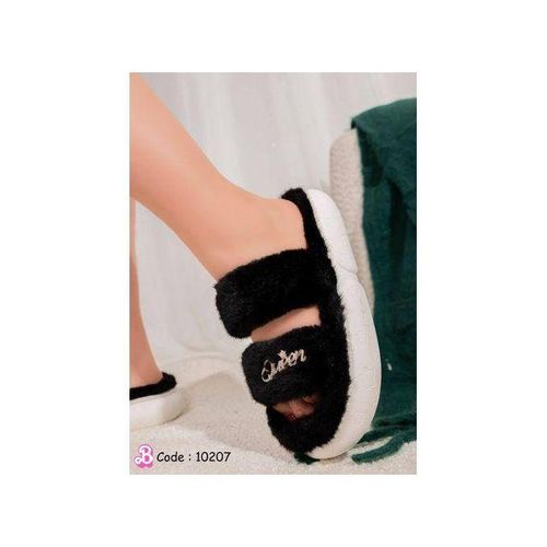 product_image_name-Generic-Home Fur Warm Foot Flip Flop For Women-1