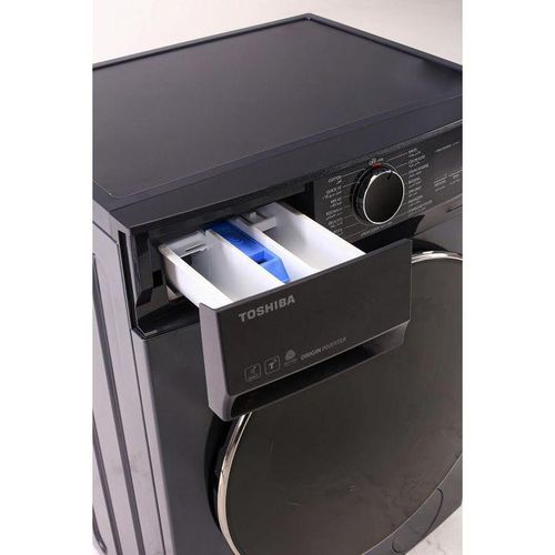 product_image_name-Toshiba-غسالة تحميل أمامي TW-T21BU95UWEG(MG)، موجات رائعة، UFB، بخار، محول اصلية، أرومه+، واي فاي، تنظيف الحوض، حشية مضادة للبكتيريا، 8.5 كجم، موراندي رمادي-4