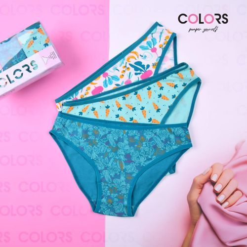 Colour Women Bikini Underwear Pack Of 3 @ Best Price Online