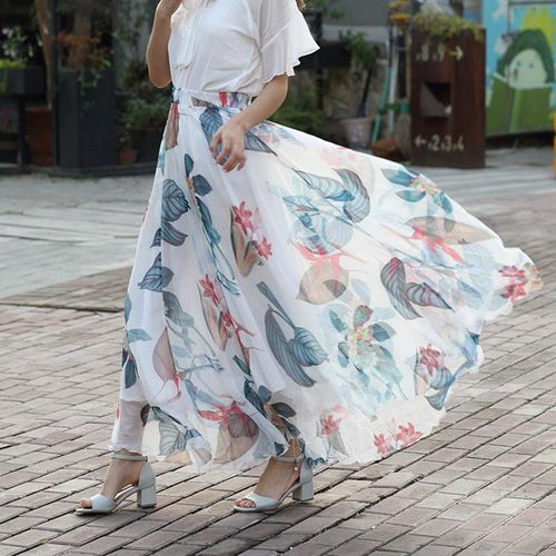 Fashion Chiffon Long Skirts Half length Dress Best Price Online Jumia Egypt