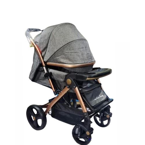 Baby Stroller Flip Arm Mei Hua Long Gray