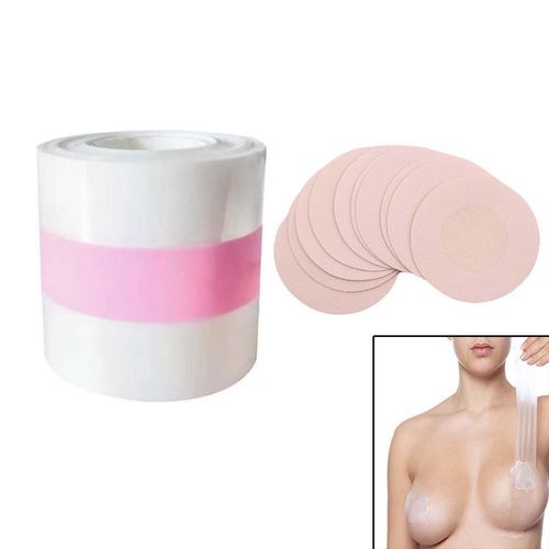 Generic 10x Reusable 5M Breast Tape Sticky Push Up Pink Round @ Best Price  Online