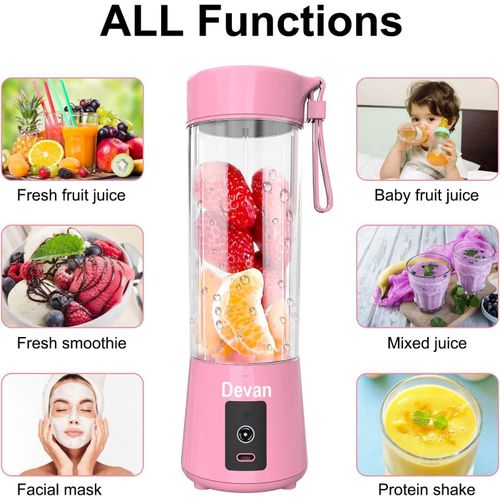 Generic Portable Blender USB Rechargeable - image 2