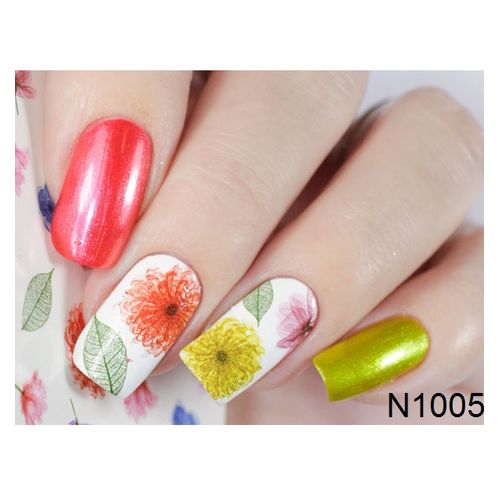 product_image_name-Magenta Nails-1 ورقة من ملصقات فن الأظافر تصميم كما تظهر الصور-N1005-2