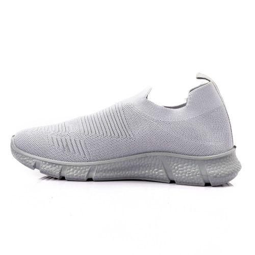 Buy Roadwalker Slip On Textile Rubber Sole Sneakers - Grey in Egypt