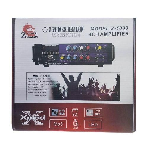 Generic GM Zero Power Dragon Bluetooth With 4-output Remote Control