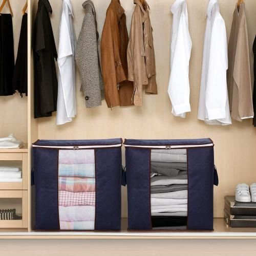 Ziz home hanging clothes storage box durable accessory shelves outlet