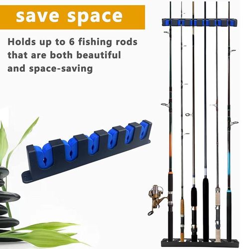 Generic Fishing Pole Holder Wall Mount for Garage Door,Fishing Rod S @ Best  Price Online