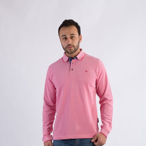 Buy Masters Men Polo Shirt Long Sleeves - Water Melon in Egypt