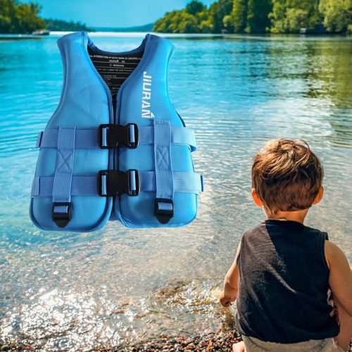 Generic Adults Kids Life Jacket Vest Kayak Safe Watersport Floating Blue XS  @ Best Price Online