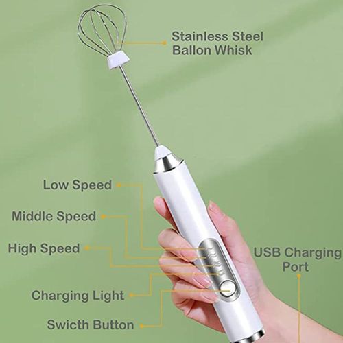 Generic Handheld Coffee Whisk Frother Mixer Egg Beater @ Best Price Online