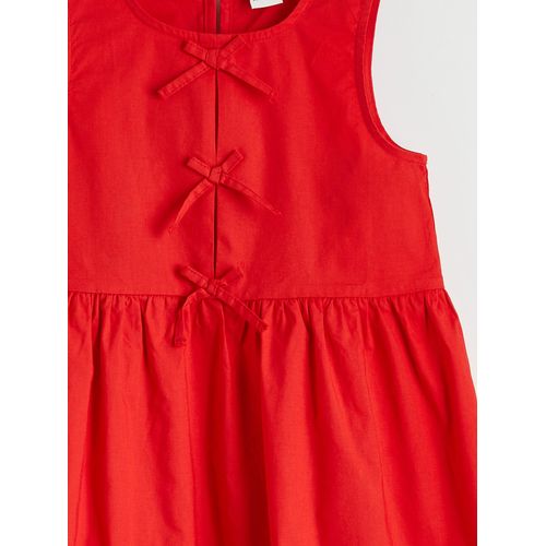 product_image_name-LC Waikiki-Girl's Dress With Bow Detail-3