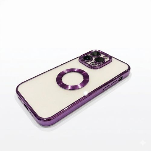 product_image_name-Generic-جراب آيفون 12 برو ماكس مع واقي عدسة الكاميرا - أسود-2