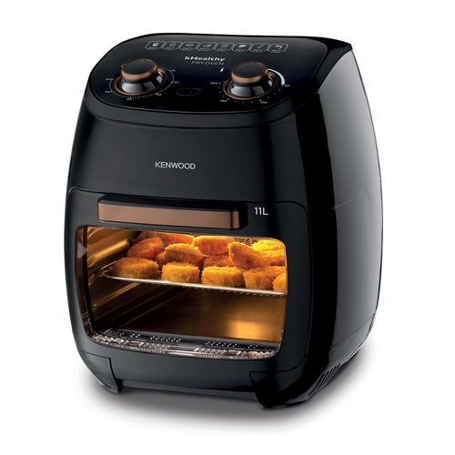 Buy Kenwood Air Fryer Without Oil, 11 Liter, 2000 Watt, Black - HFP90 in Egypt