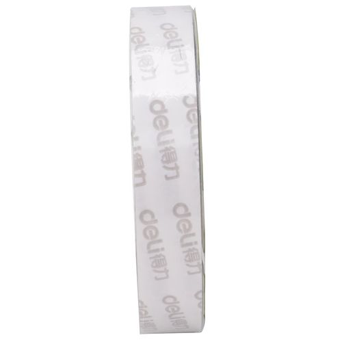 product_image_name-Deli-شريط لاصق دلي 30413 باللون الأبيض 18 مم * 10 م * 90 ميكرون (لفة واحدة)-2
