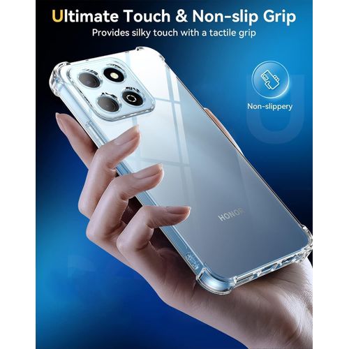 product_image_name-Generic-جراب حماية لموبايل هونر X7D شفاف ناعم من البولي يوريثين الحراري والسيليكون ممتص للصدمات بزاوية معززة وحماية كاملة للكاميرا -8