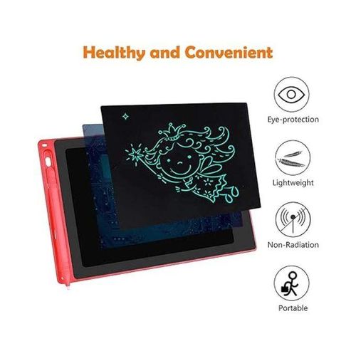 product_image_name-Generic-Electronic Writing Tablet LCD- Drawing Board - Red - 8.5 inch - سبوره - تابلت ال سي دي - 8.5 انش - احمر-7