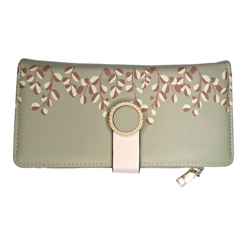 product_image_name-Generic-Elegant Wallet - Green Color Leather-1