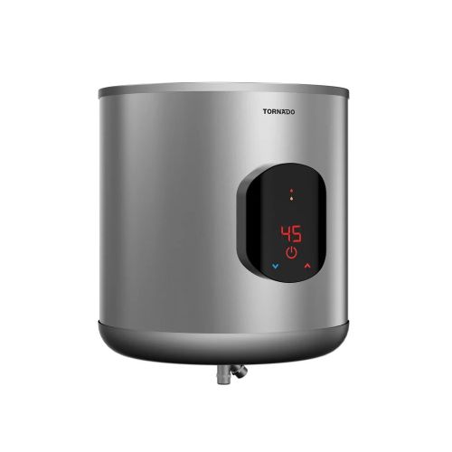 Buy Tornado EWH-S35CSE-S Electric Water Heater With Digital Screen - 35L - Silver in Egypt