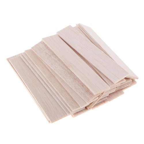 Generic Balsa Wood Unfinished Hardwood Sticks Dowel DIY Pieces