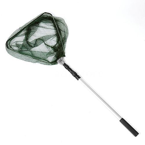 Generic Triangular Telescopic Folding Fishing Landing Net 3 @ Best