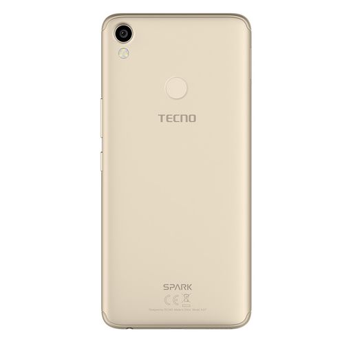 Tecno Spark 2 (KA7) - موبايل ثنائي الشريحة - 6.0 بوصة - 16 جيجا بايت - 3G - ذهبي