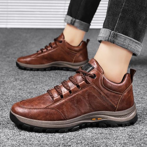 Buy Fashion Men Outdoor Hiking Shoes (Brown) in Egypt