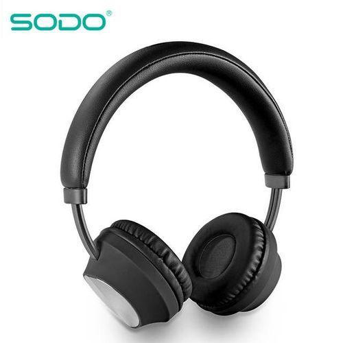 Buy SODO SD-1008 Bluetooth Wired/Wireless Headphone - Black in Egypt