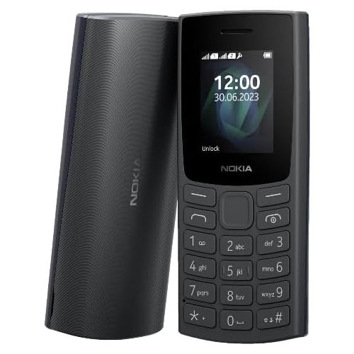 اشتري Nokia 105 Cell Phone – Dual SIM - Charcoal في مصر