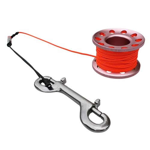 Generic Mini Compact Scuba Diving Reel Finger Spool & 15m Line