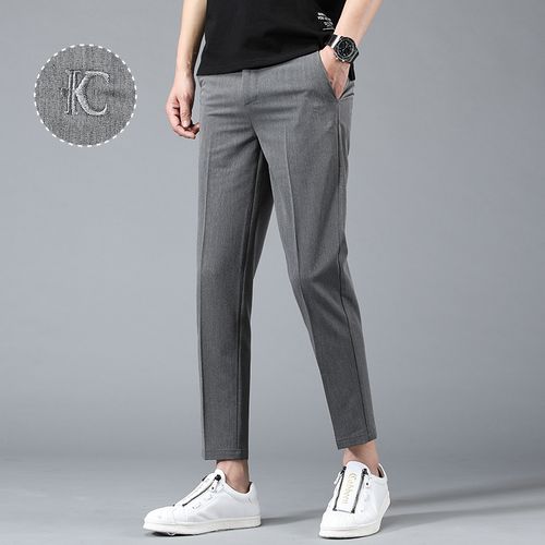 Buy Men Textured Ankle-Length Track Pants Online at Best Prices in India -  JioMart.