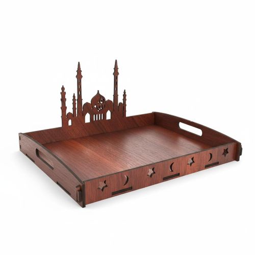 product_image_name-Generic-صينية تقديم خشبية لضيافة رمضان والعيد - ديكور السفرة - قطعة-1
