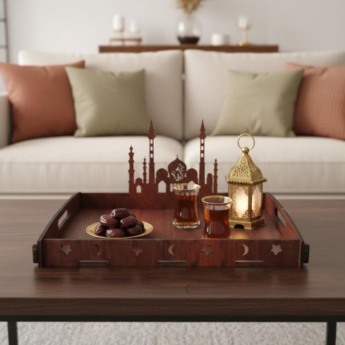 product_image_name-Generic-صينية تقديم خشبية لضيافة رمضان والعيد - ديكور السفرة - قطعة-4
