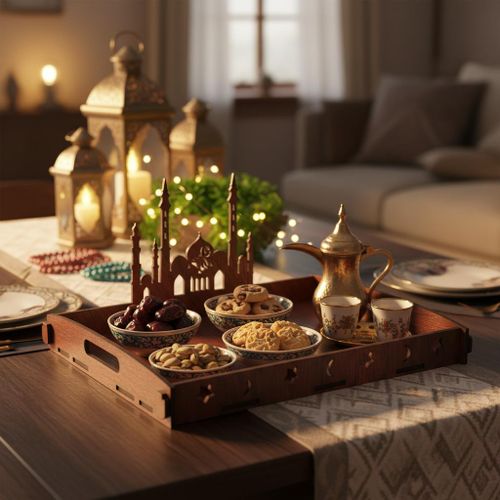 product_image_name-Generic-صينية تقديم خشبية لضيافة رمضان والعيد - ديكور السفرة - قطعة-5