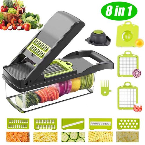 Fruit Cup Slicer Cutter Stainless Steel Multifunctional Vegetable Fruit  Slicers Press Fruit Cutting Tool Kitchen Accessories
