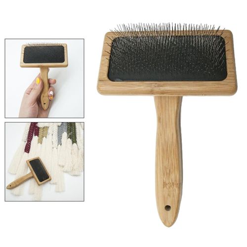 Generic Slicker Brushes For Dog Grooming Professionals Curved Pin