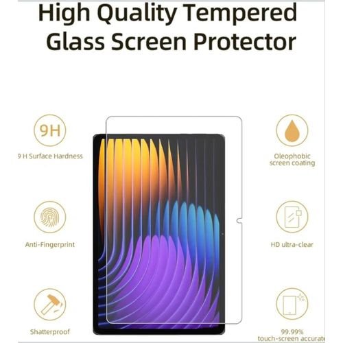 product_image_name-Generic-شاشة حماية متوافقة مع شاومي باد 7 / شاومي باد 7 برو 11.2 انش، واقي شاشة من الزجاج المقوى مضاد للتوهج تغطية كاملة HD سهل التركيب صلابة 9 حساس للمس (عبوة من قطعتين) -2