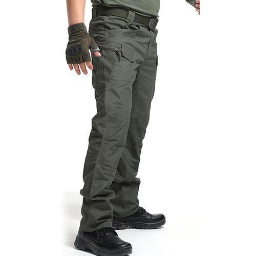 Fashion (Army Green)High Quality City Cargo Pants Men Waterproof Work Cargo  Long Pants With Pockets Loose Trousers Many Pockets S-3XL ACU @ Best Price  Online